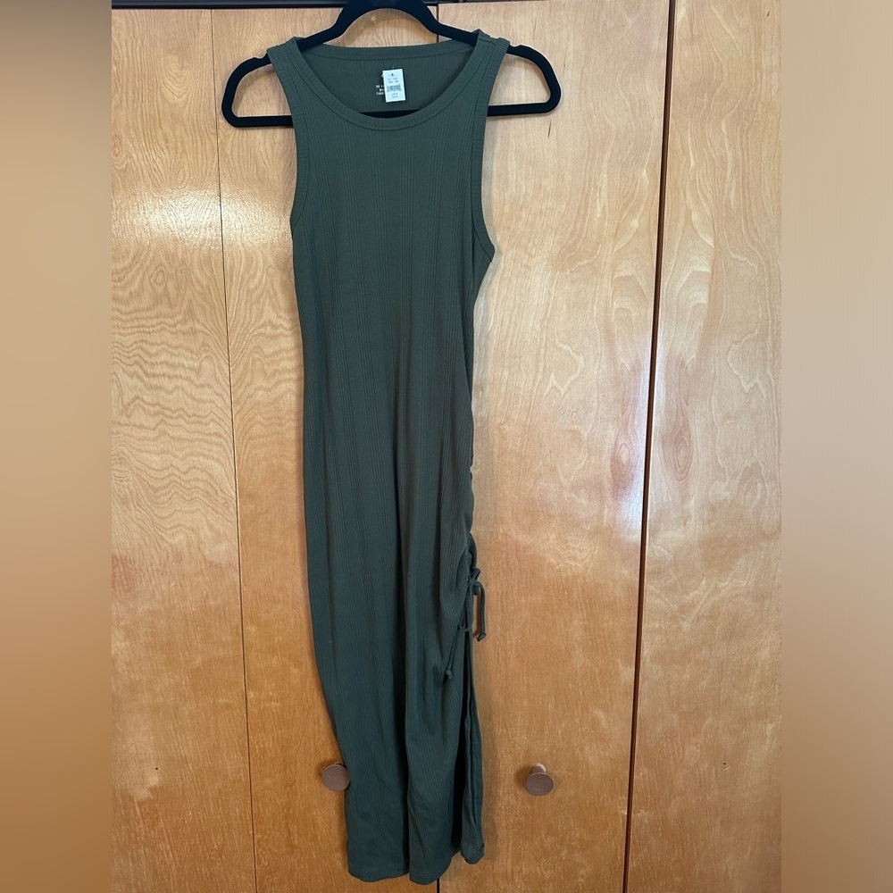 Aerie army green tight dress